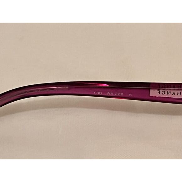 Armani Exchange Glasses Frame ~ With Case ~ Purple - Picture 10 of 12